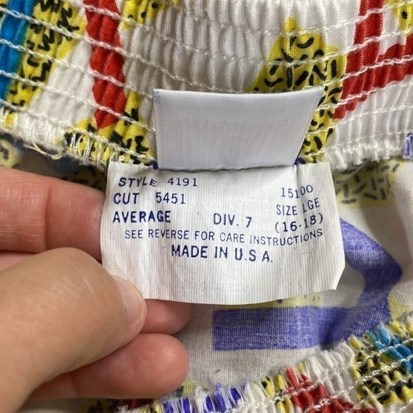 Vintage Winner's Choice Retro Wide Leg Capri Pants Size Large - Picture 5 of 8